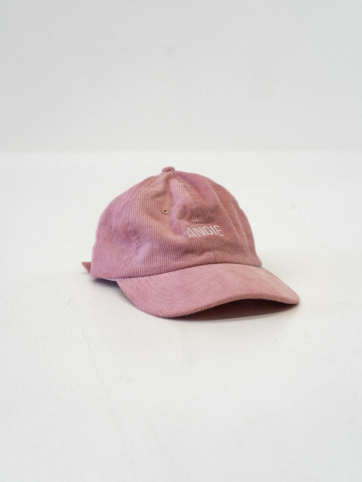 Corduroy Cap - Pastel Pink